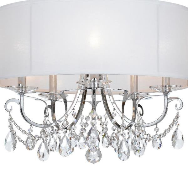 Othello 5 Light Chandelier in Classic Style, 24"Wx21"HBy Crystorama Lighting