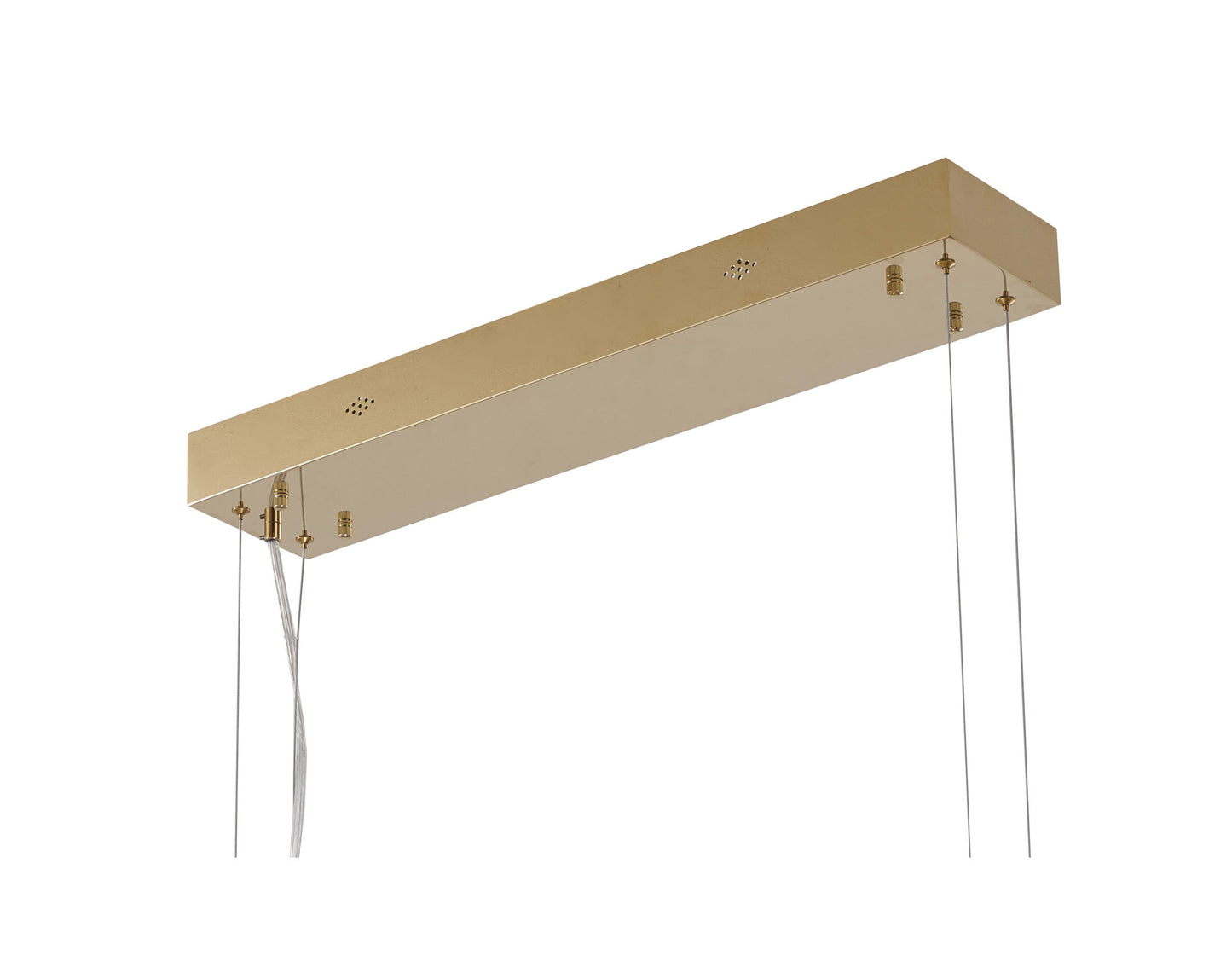 LED Chandelier, GoldBy Design Living