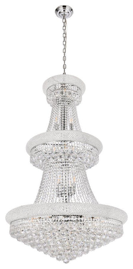 1800 Primo Collection Large Hanging Fixture, Royal CutBy Elegant Furniture & Lighting