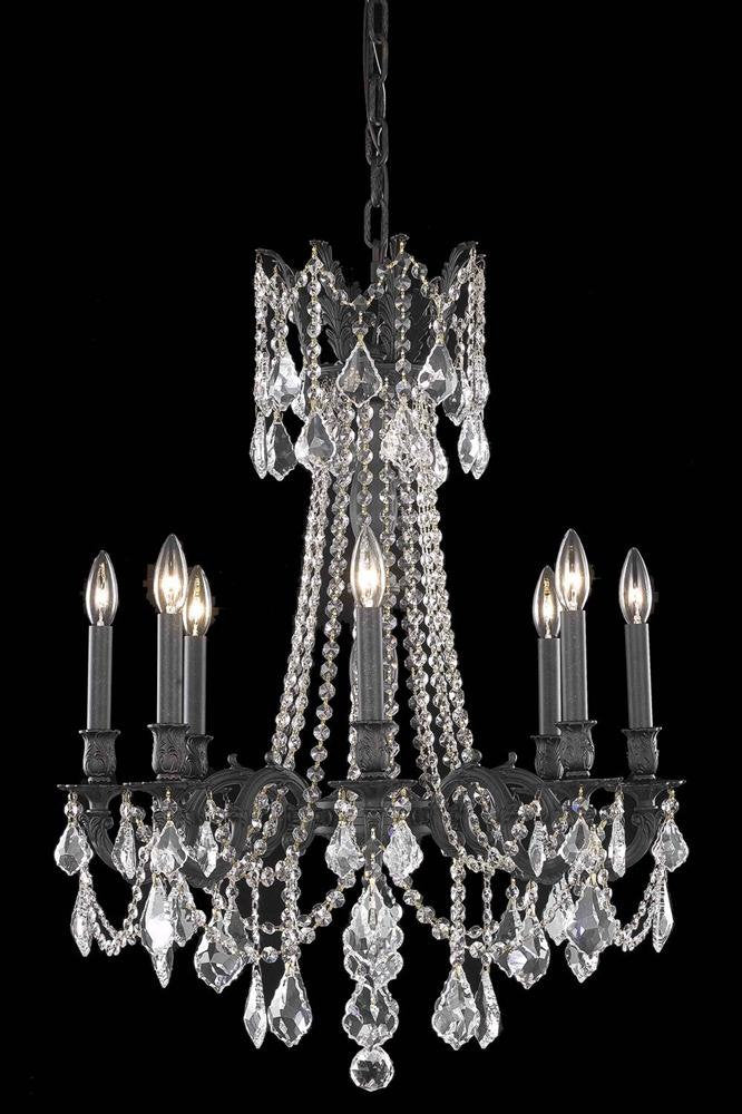 9208 Rosalia Collection Hanging Fixture, Golden Teak, Royal CutBy Elegant Furniture & Lighting