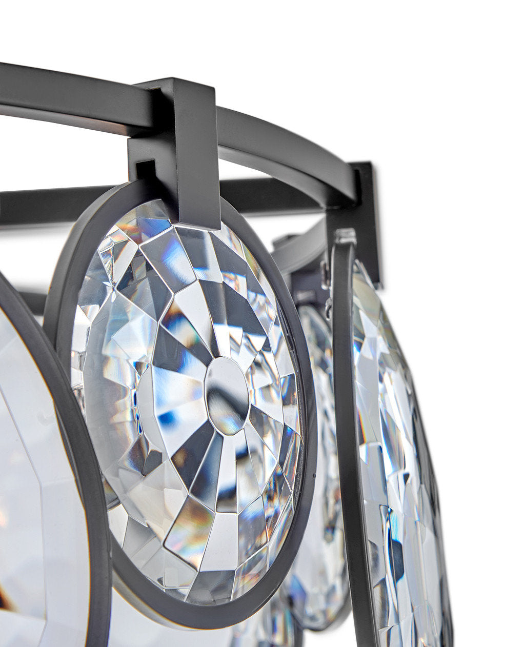 Fredrick Ramond Nala Small Convertible Chandelier, Black*By Hinkley