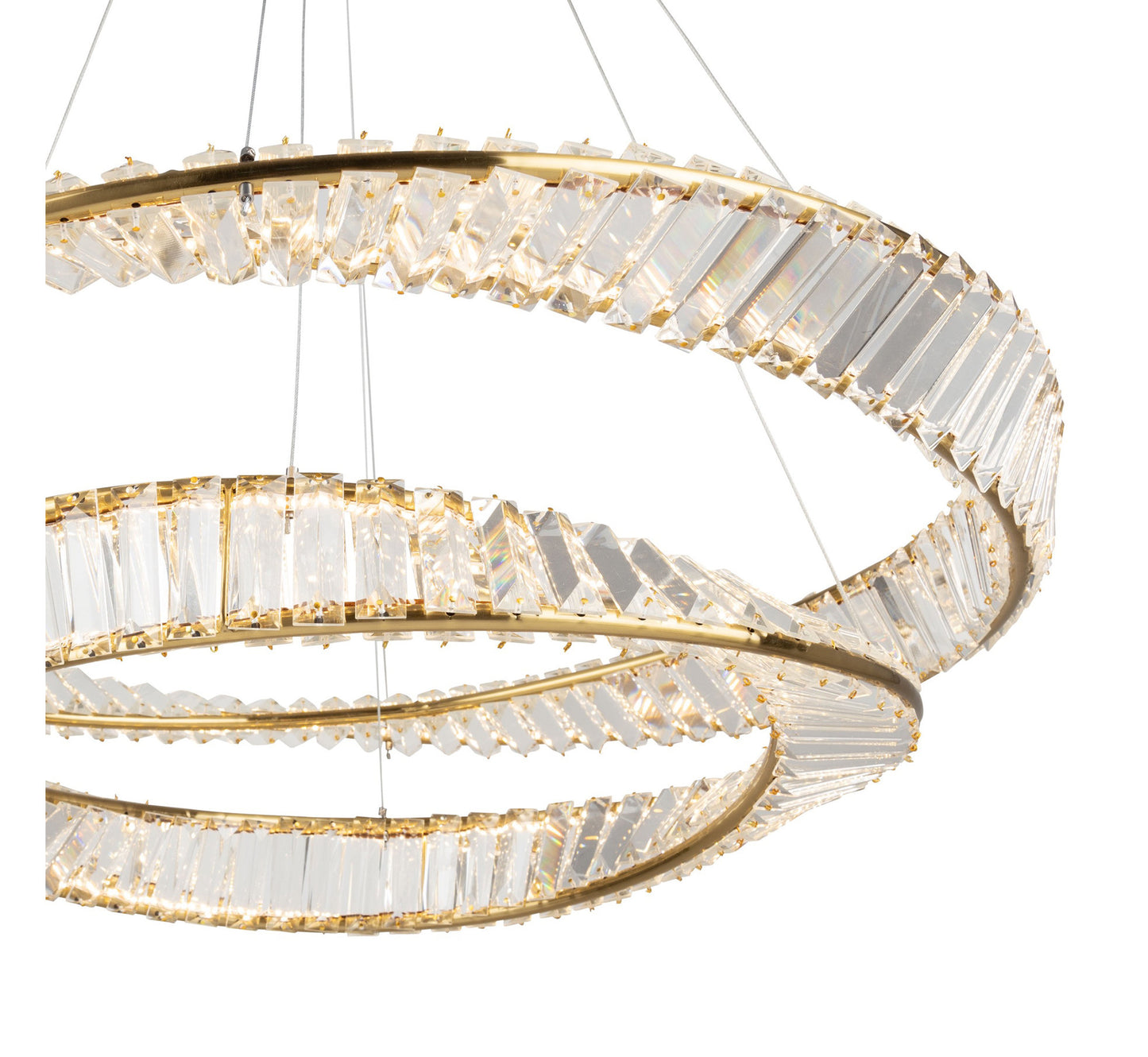Stella LED Chandelier - 65W - Brushed BrassBy ARTCRAFT Lighting