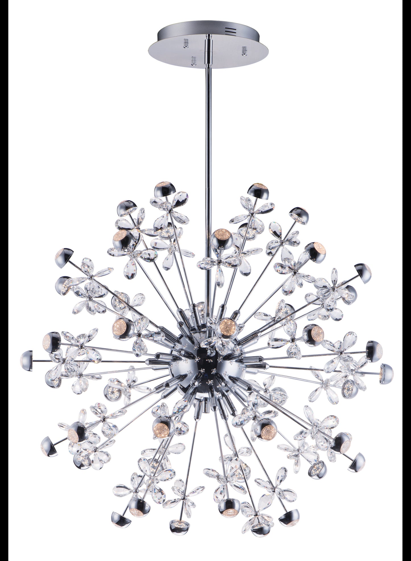 ET2 Supernova LED Multi-Light Pendant E24795-20PC, Polished ChromeBy ET2 Contemporary Lighting