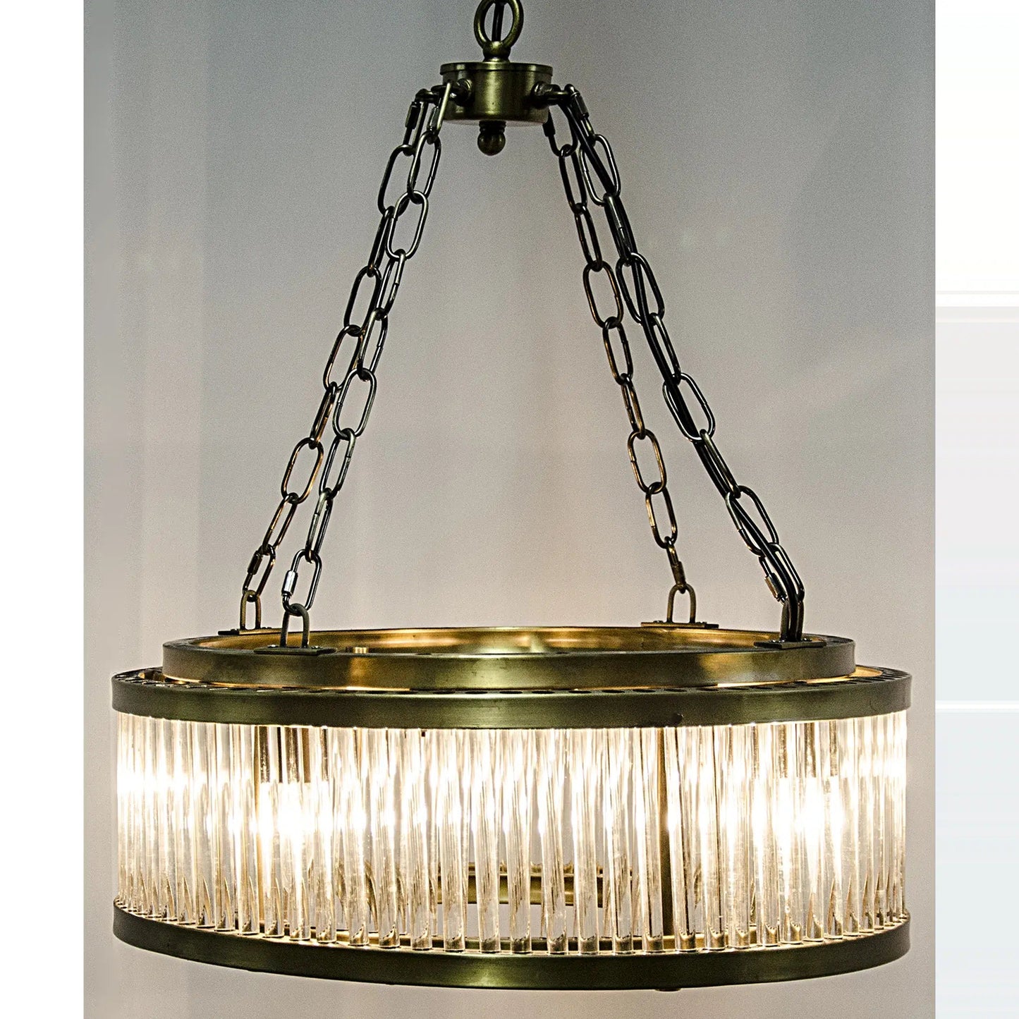 Petronas Metal and Glass ChandelierBy Noir