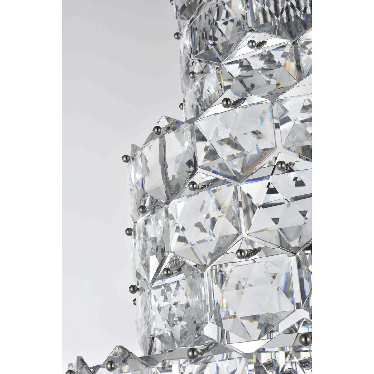 Adaline 26 Light Chandelier, ChromeBy Elegant Furniture & Lighting