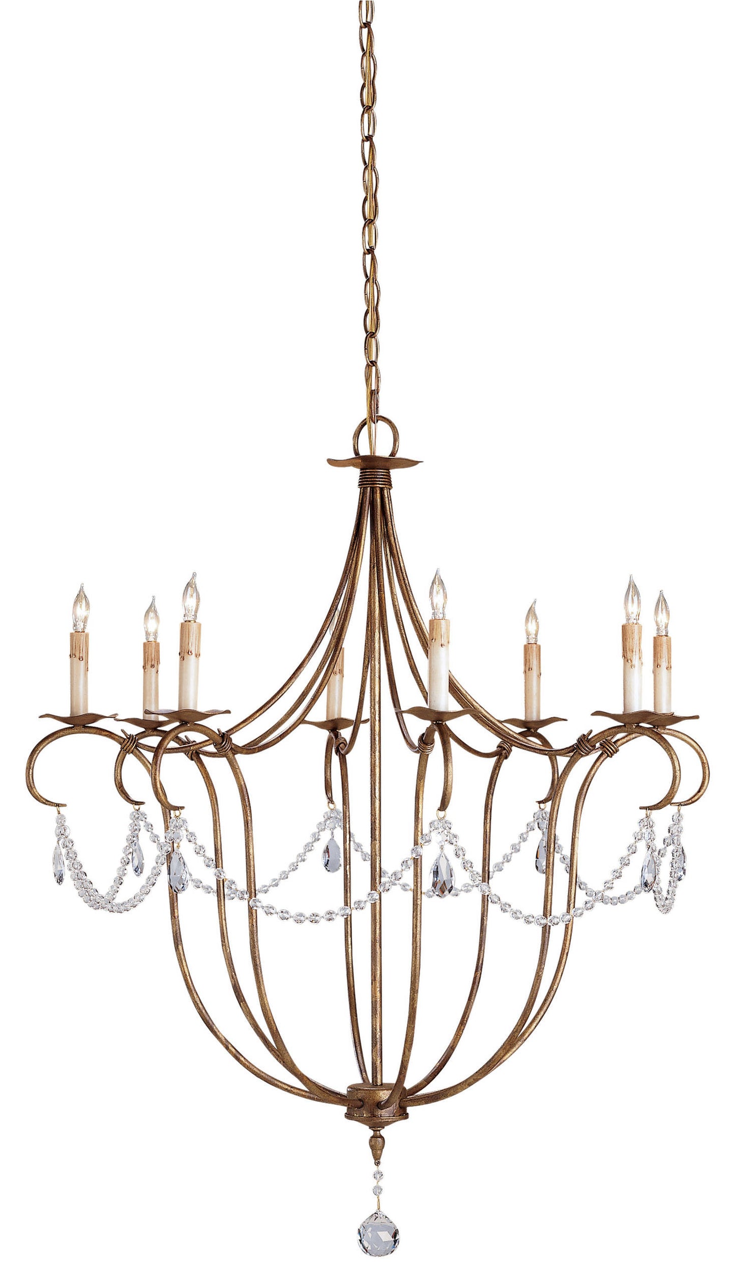 Crystal Light Chandelier, Large
Currey In A HurryBy Currey & Company