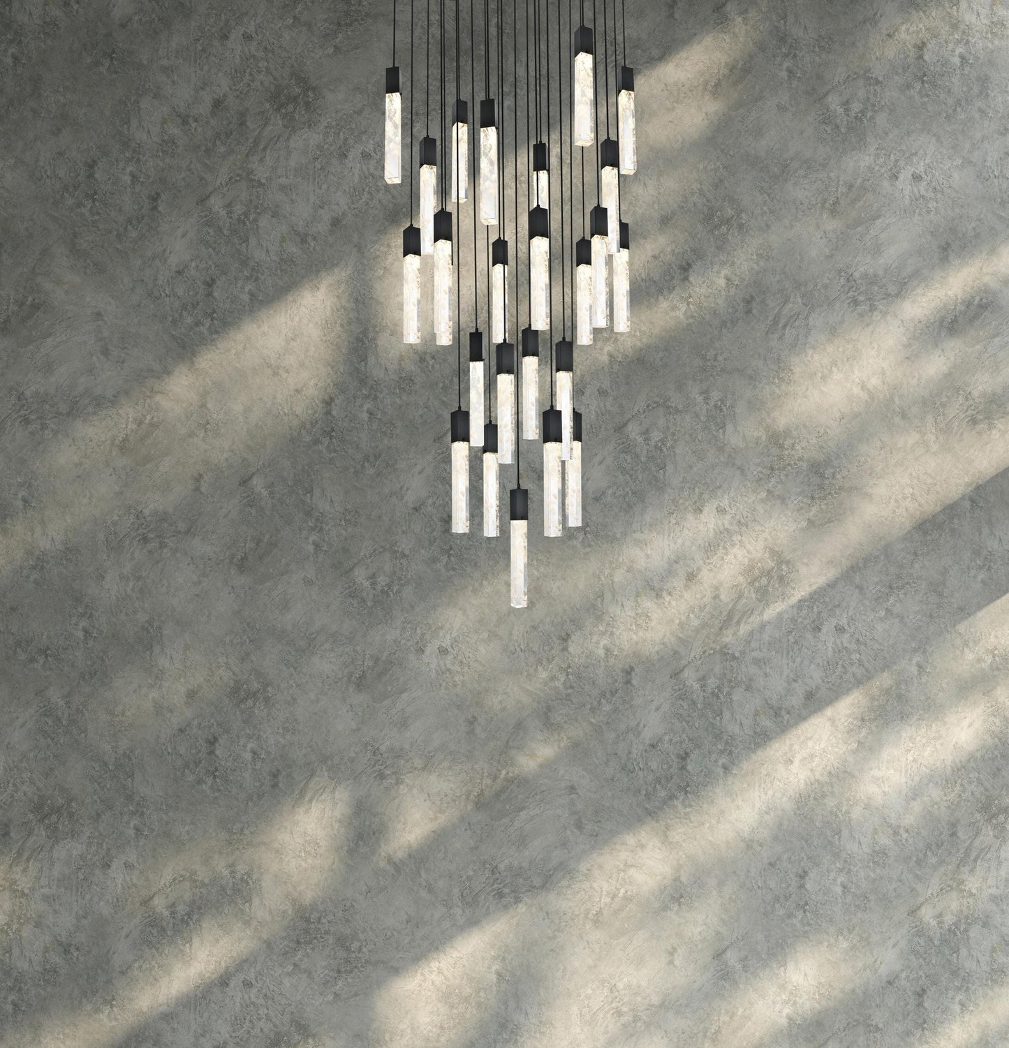 Home Living 36" Chandelier, BlackBy Home Living