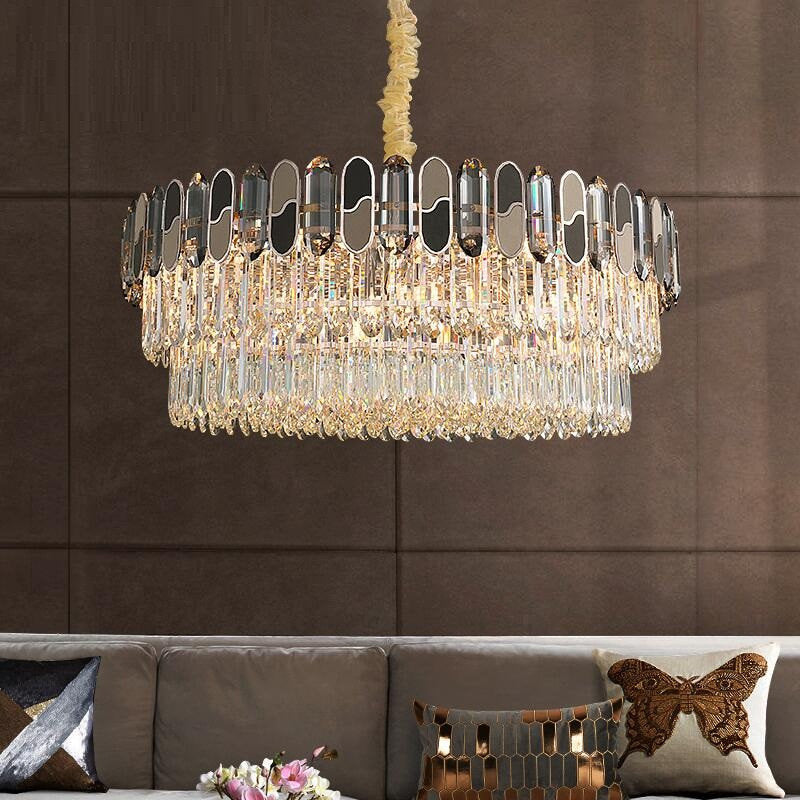 VENICE 32" Crystal ChandelierBy MORSALE