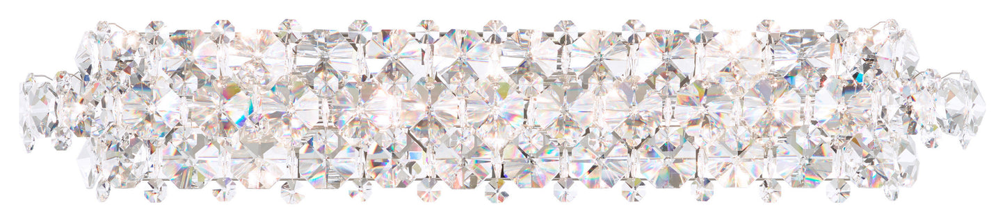 Schonbek Bn1236N-401S 7 Light Crystal Sconce, Polished Stainless SteelBy Schonbek