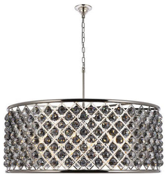 Elegant 1214 Madison Collection Chandelier, Polished NickelBy Elegant Furniture & Lighting