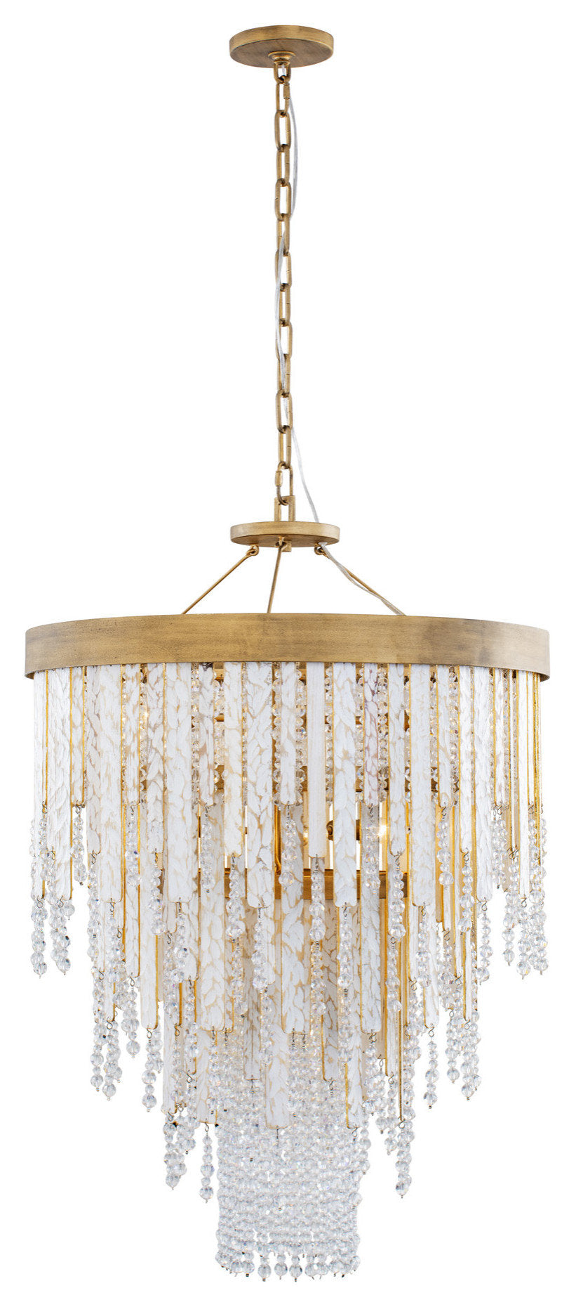 Lafayette 7-Lt Chandelier - Havana GoldBy Varaluz