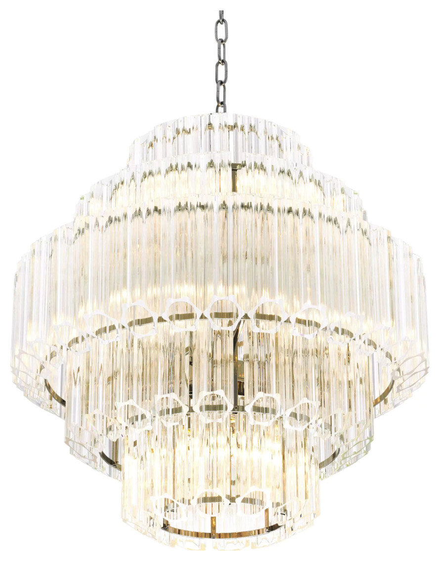 Tubular Glass Modern Chandelier S | Eichholtz VittoriaBy OROA - Furniture