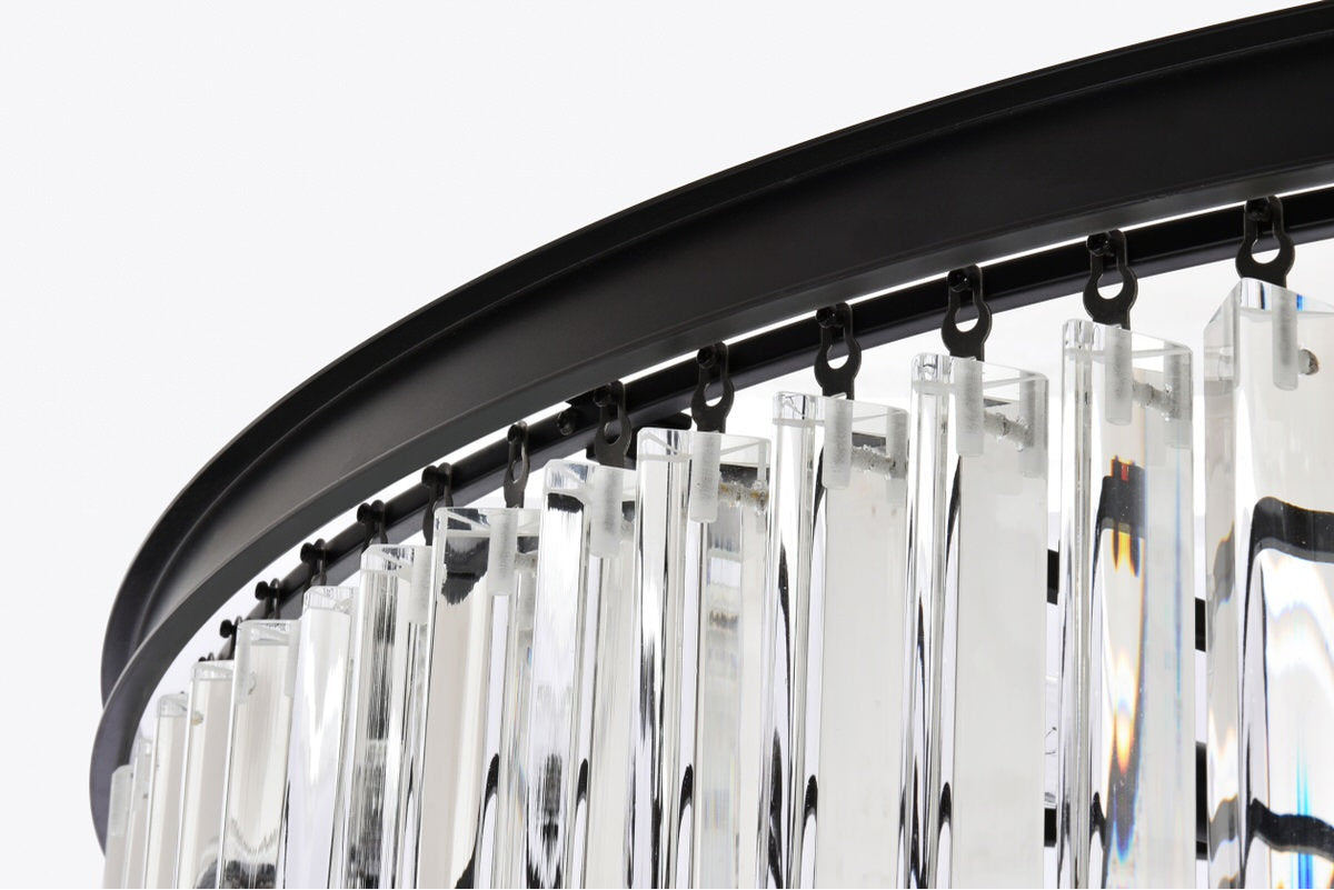 Elegant Lighting Sydney 48" Spiral Crystal ChandelierBy Elegant Furniture & Lighting