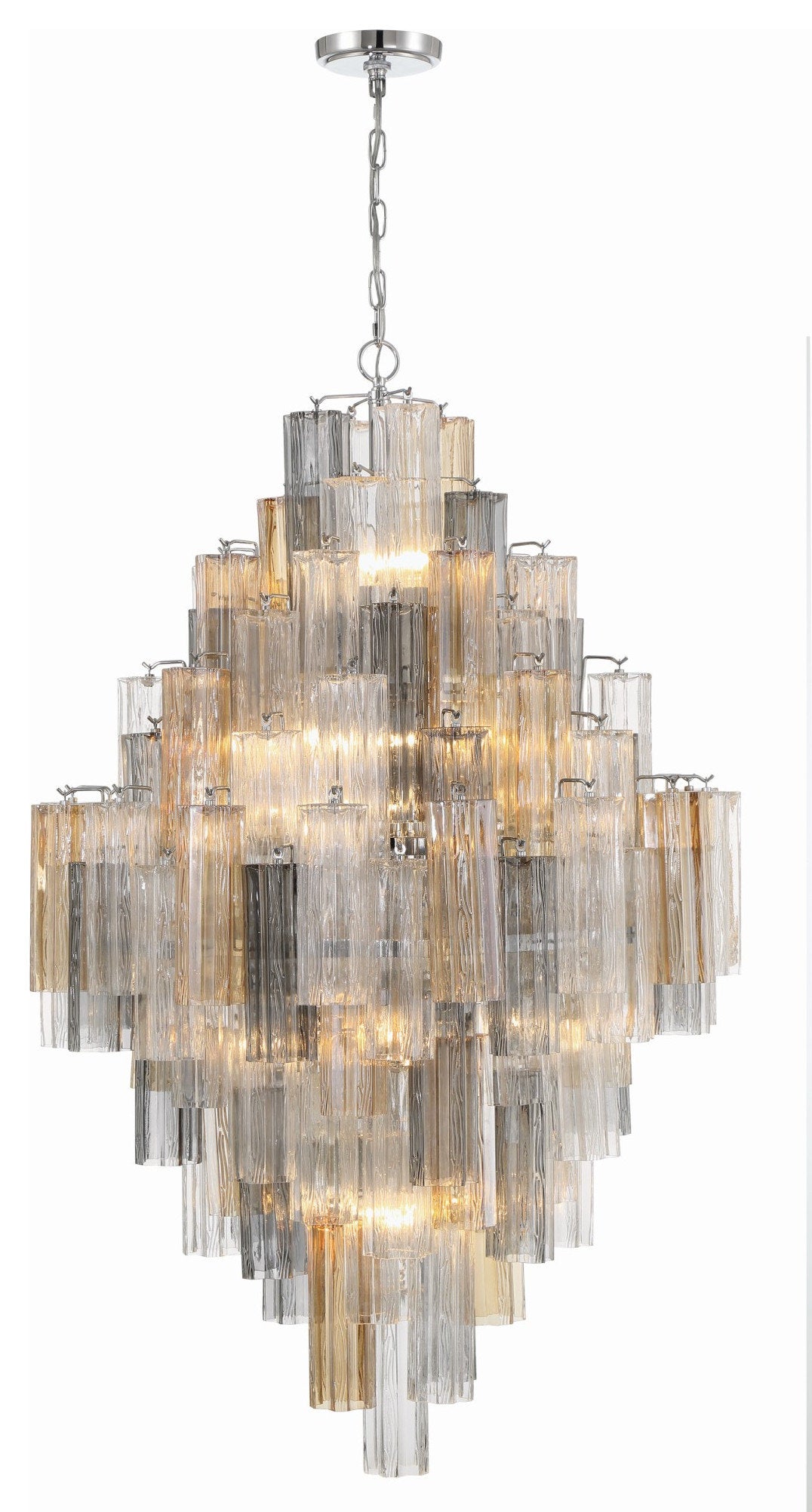 Crystorama Lighting Group ADD-319-AU Addis 20 Light 31"W Crystal - PolishedBy Crystorama Lighting