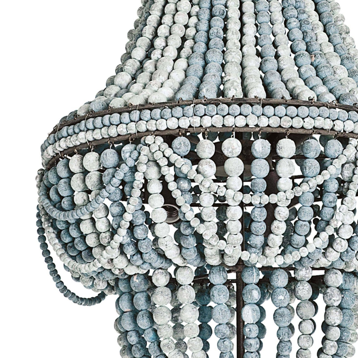 Malibu Chandelier, Weathered BlueBy Regina Andrew
