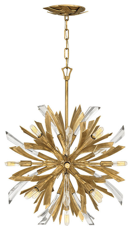 Vida Medium Orb Pendant, Burnished GoldBy Hinkley
