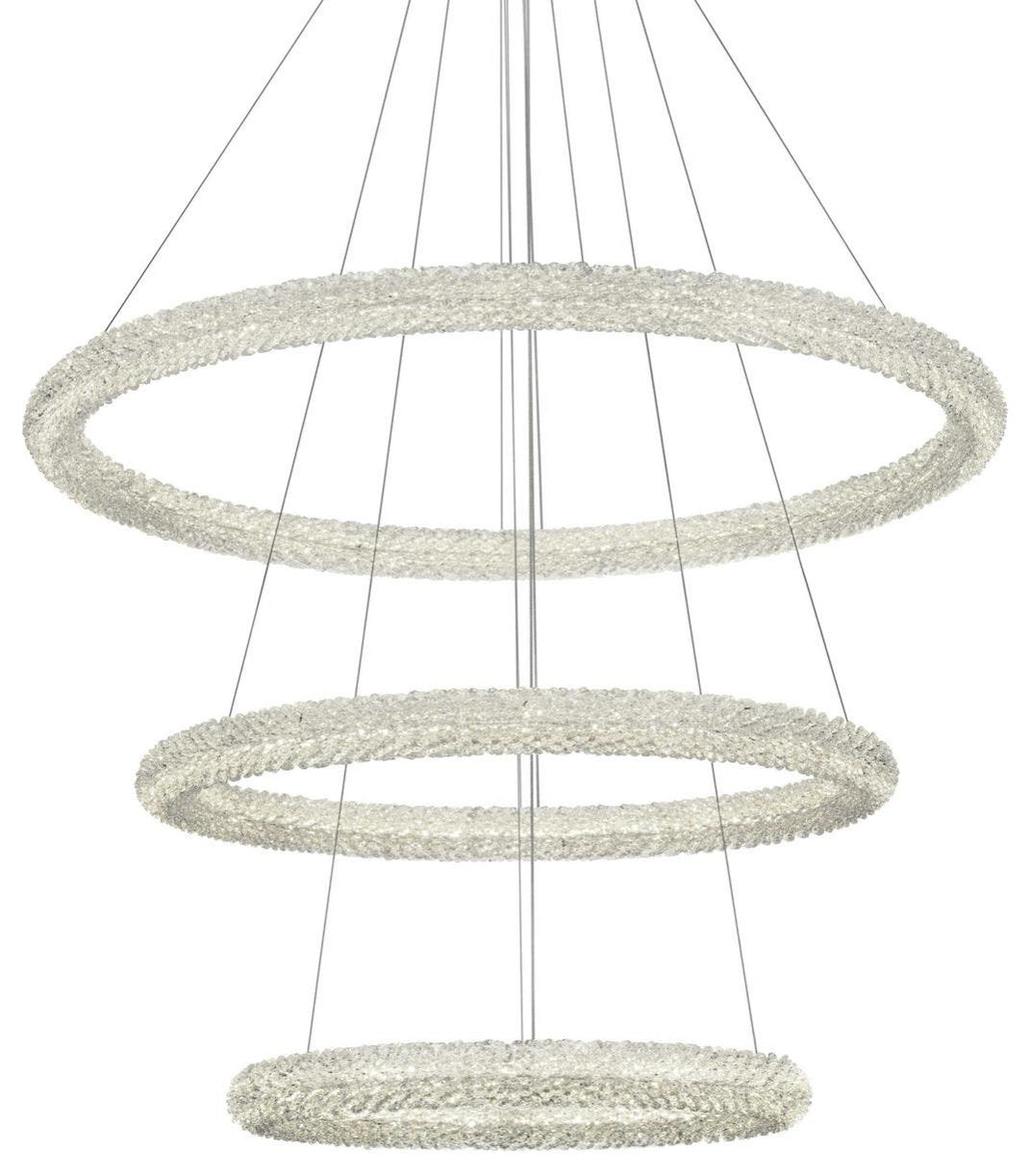 Bowen 3 Light Chandelier, ChromeBy Elegant Furniture & Lighting
