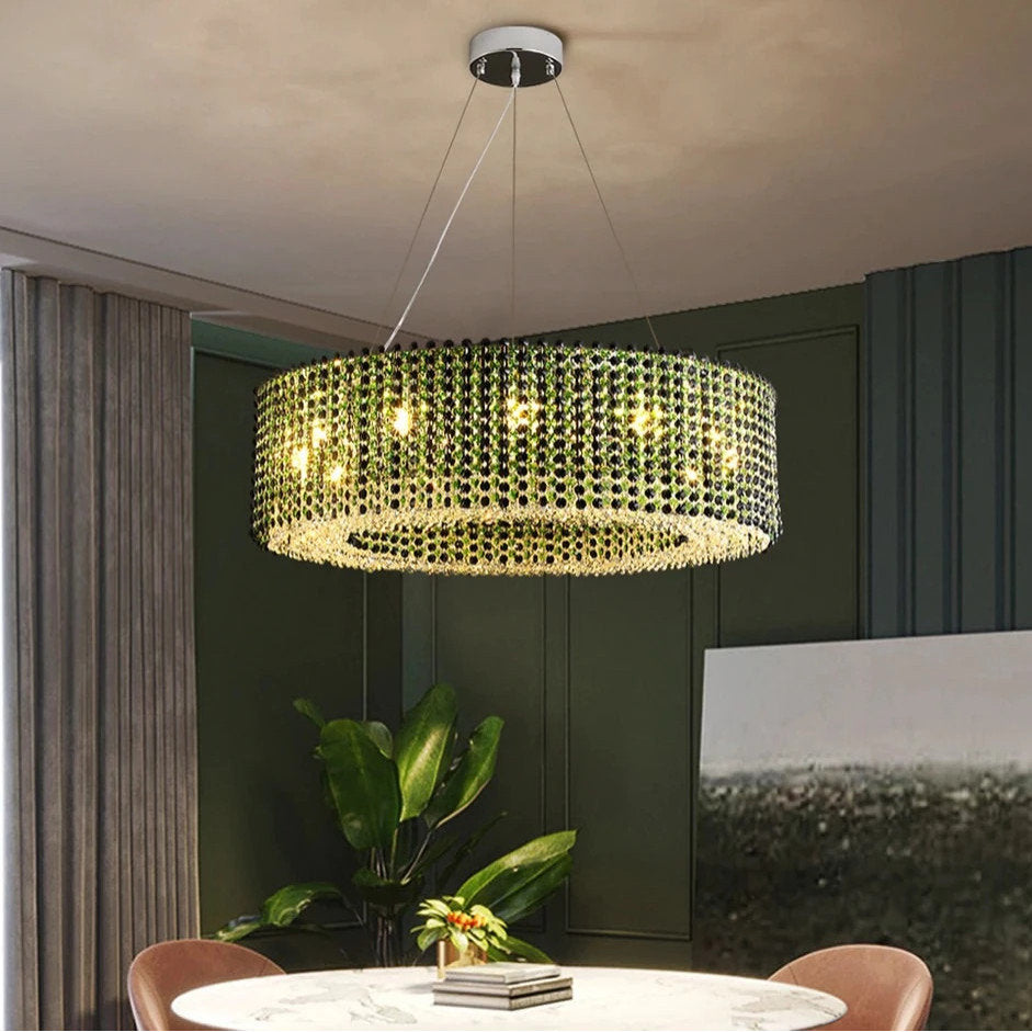 40" Alleri Crystal Beads Luxury ChandelierBy MORSALE