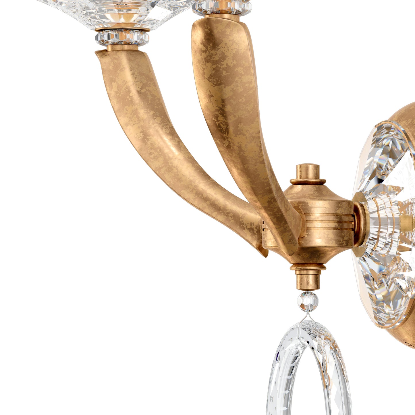 Schonbek Ma1002N-26O 2 Light Crystal Sconce, French GoldBy Schonbek