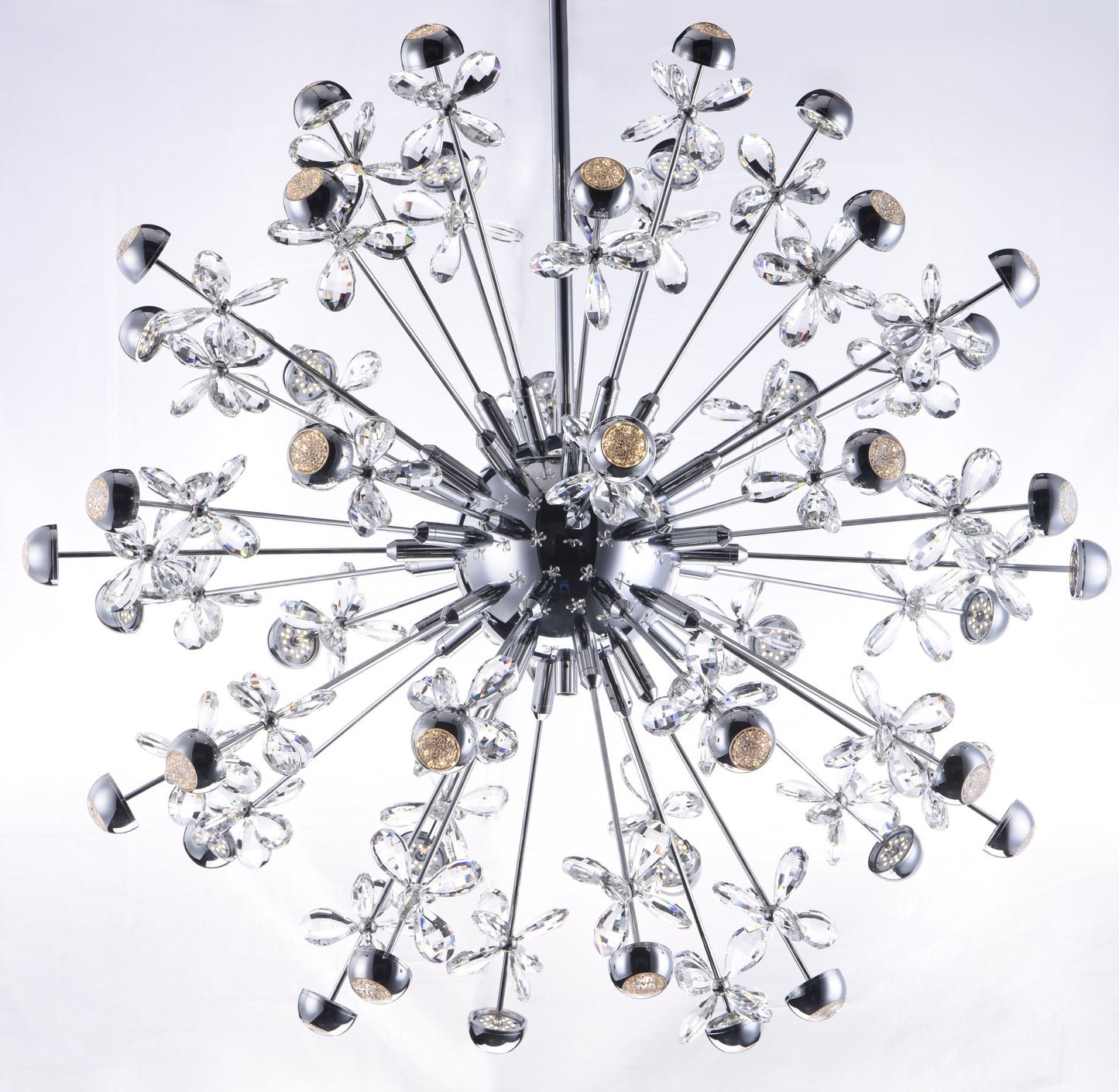 ET2 Supernova LED Multi-Light Pendant E24795-20PC, Polished ChromeBy ET2 Contemporary Lighting