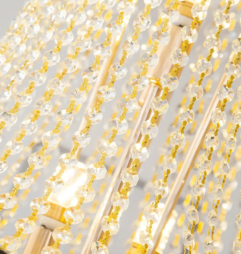 Chateauneuf-Grasse | Classical Duplex Crystal Chandelier, Dia39.4xh59.06" / Dia100xh150cm, Cool LightBy Miron Demid LLC