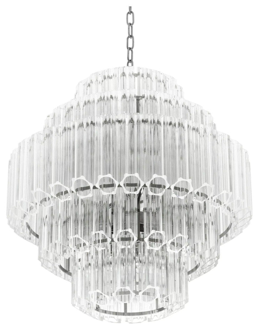Tubular Glass Modern Chandelier S | Eichholtz VittoriaBy OROA - Furniture
