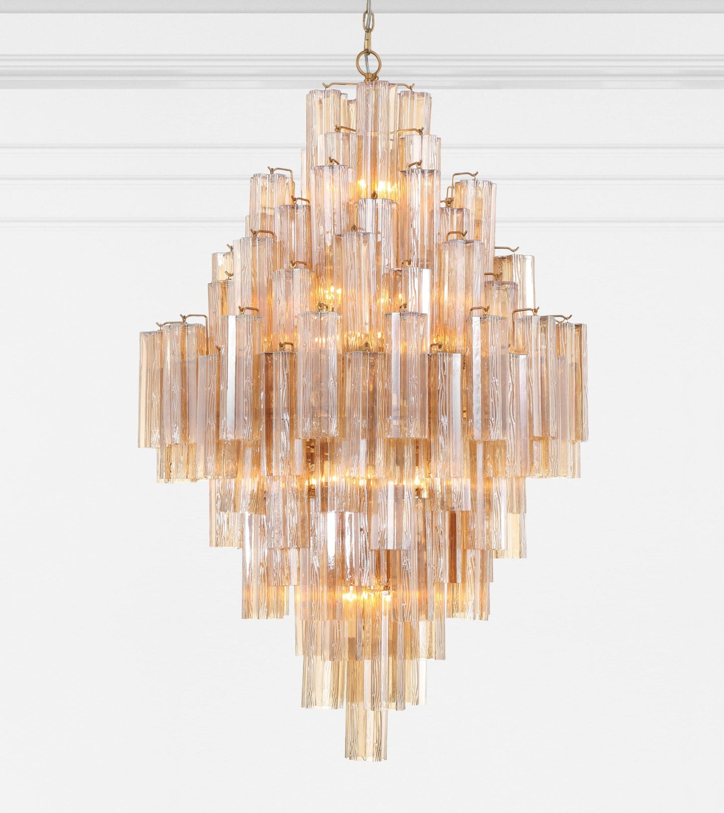 Crystorama Lighting Group ADD-319-AM Addis 20 Light 31"W Crystal - Aged BrassBy Crystorama Lighting
