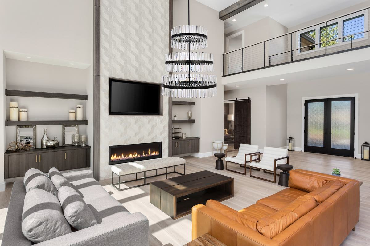 Elegant Lighting 36" 3 Tiers Crystal Round Chandelier LightBy Elegant Furniture & Lighting