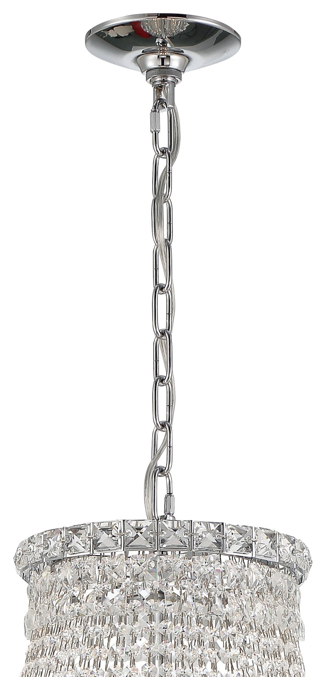 Roslyn 15-Light Polished Chrome ChandelierBy Crystorama Lighting