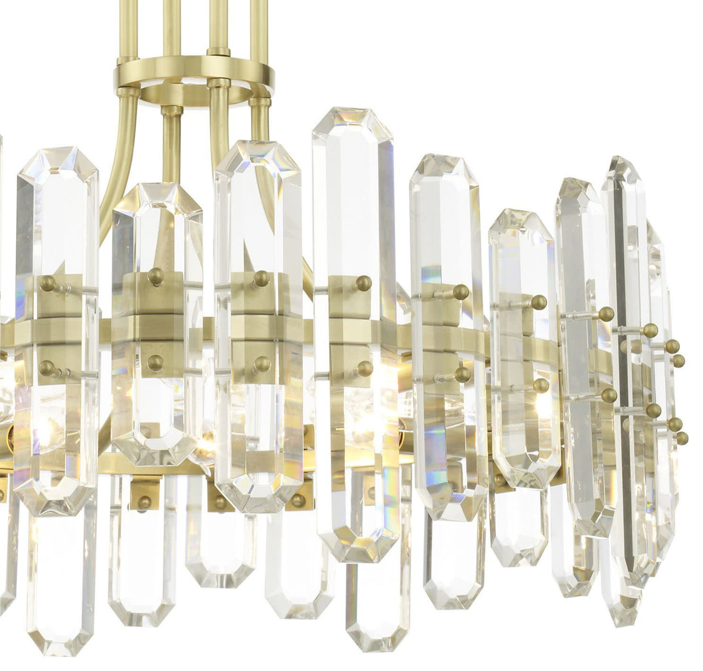 Crystorama Lighting Group BOL-8888 Bolton 8 Light 25"W Crystal - PolishedBy Crystorama Lighting