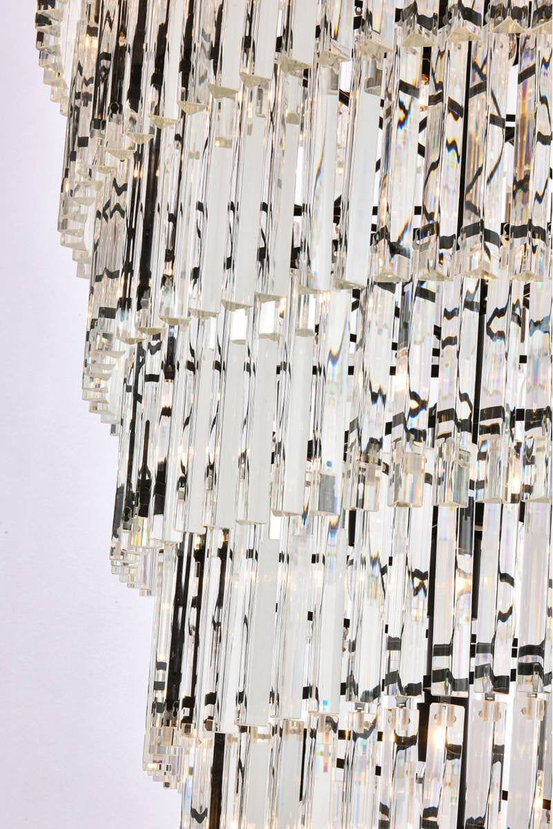 Elegant Lighting Sydney 48" Spiral Crystal ChandelierBy Elegant Furniture & Lighting