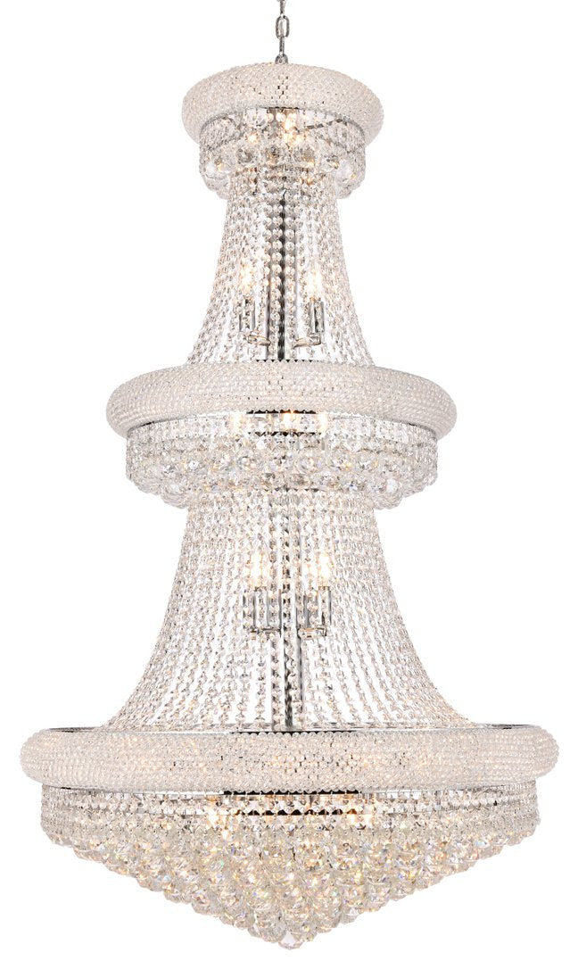 1800 Primo Collection Large Hanging Fixture, Royal CutBy Elegant Furniture & Lighting