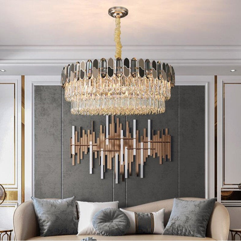 VENICE 32" Crystal ChandelierBy MORSALE