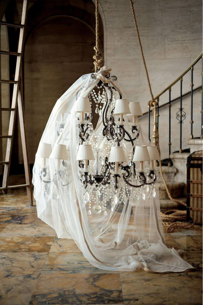Adrianna Antiqued Gild Large ChandelierBy Ralph Lauren Home