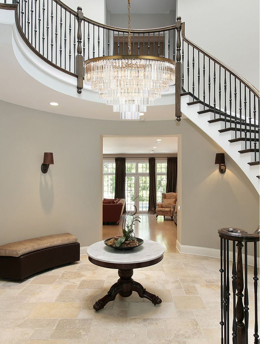 Elegant Lighting Sydney 44" Round Crystal ChandelierBy Elegant Furniture & Lighting