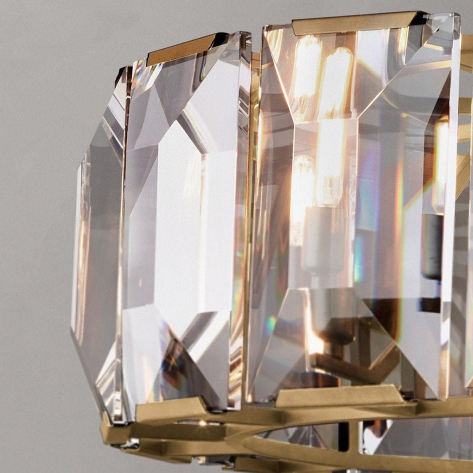 32" Villano Crystal Wheel ChandelierBy MORSALE