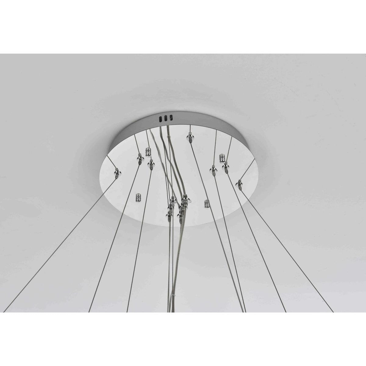 Bowen 3 Light Chandelier, ChromeBy Elegant Furniture & Lighting