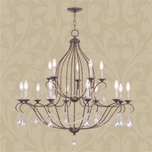 Livex Lighting 15 Light Vbr Chandelier - 6429-71By Livex Lighting Inc.