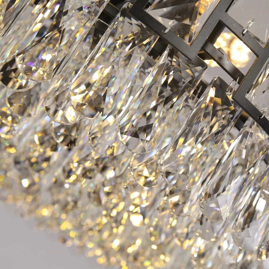 32" Molini Clear Crystal ChandelierBy MORSALE