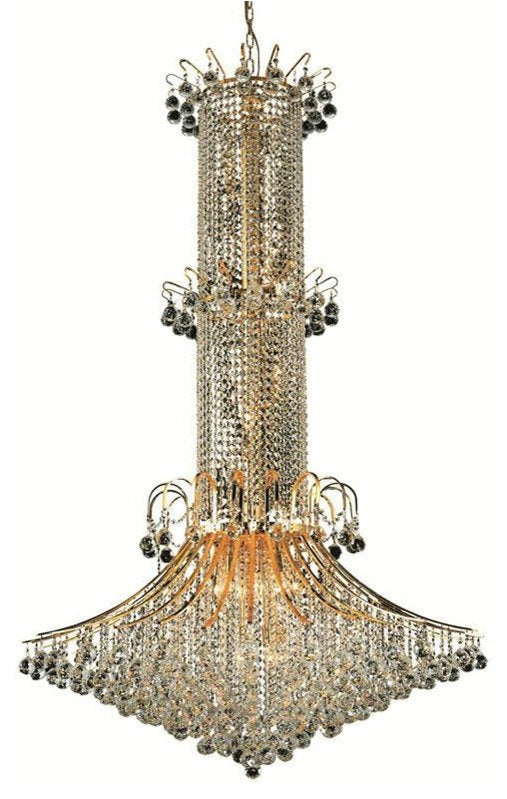 8008 Toureg Collection Large Hanging Fixture, Royal CutBy Elegant Furniture & Lighting