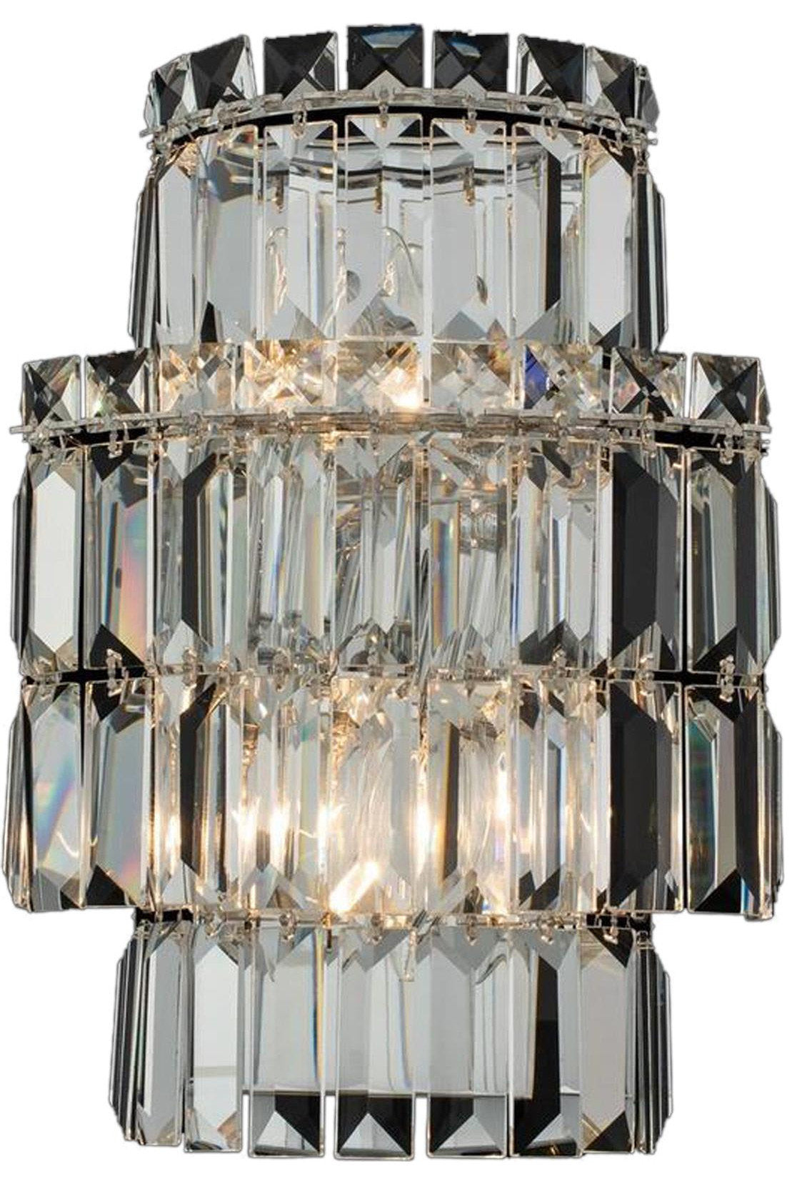 Ada Livelli Wall Sconce, Crystal EleganceBy KALCO LIGHTING