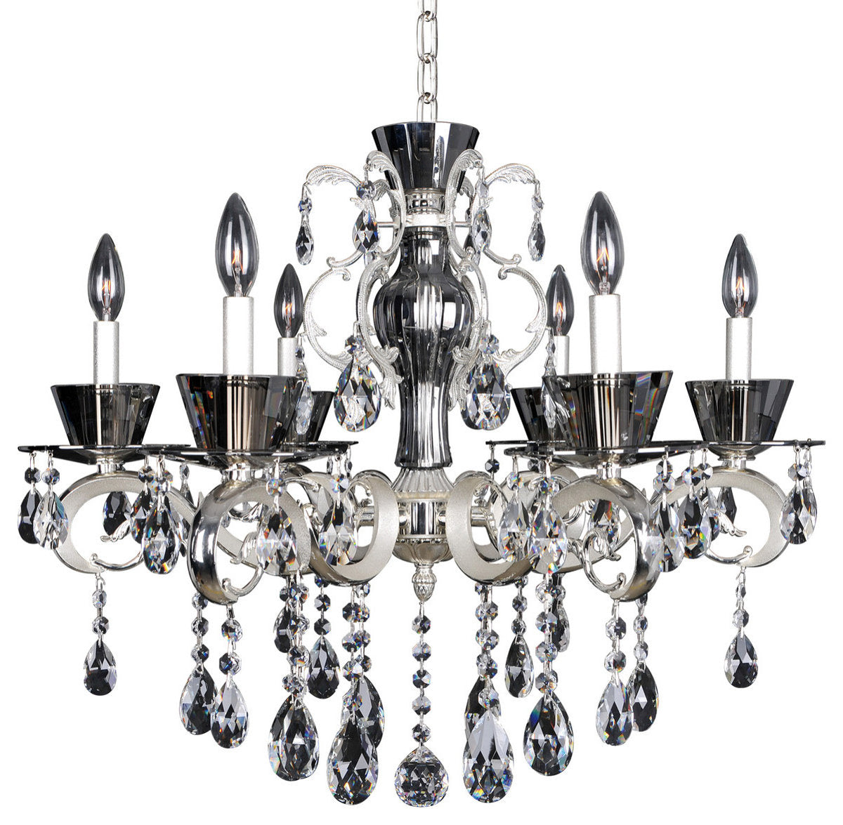 Locatelli 6-Light ChandelierBy Allegri Crystal by Kalco Lighting