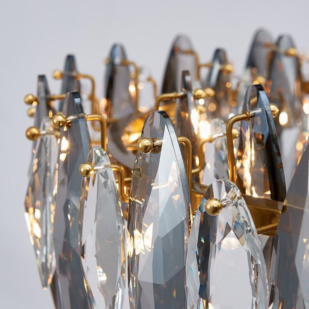 40" Lazzo Crystal Modern Chandelier By MorsaleBy MORSALE