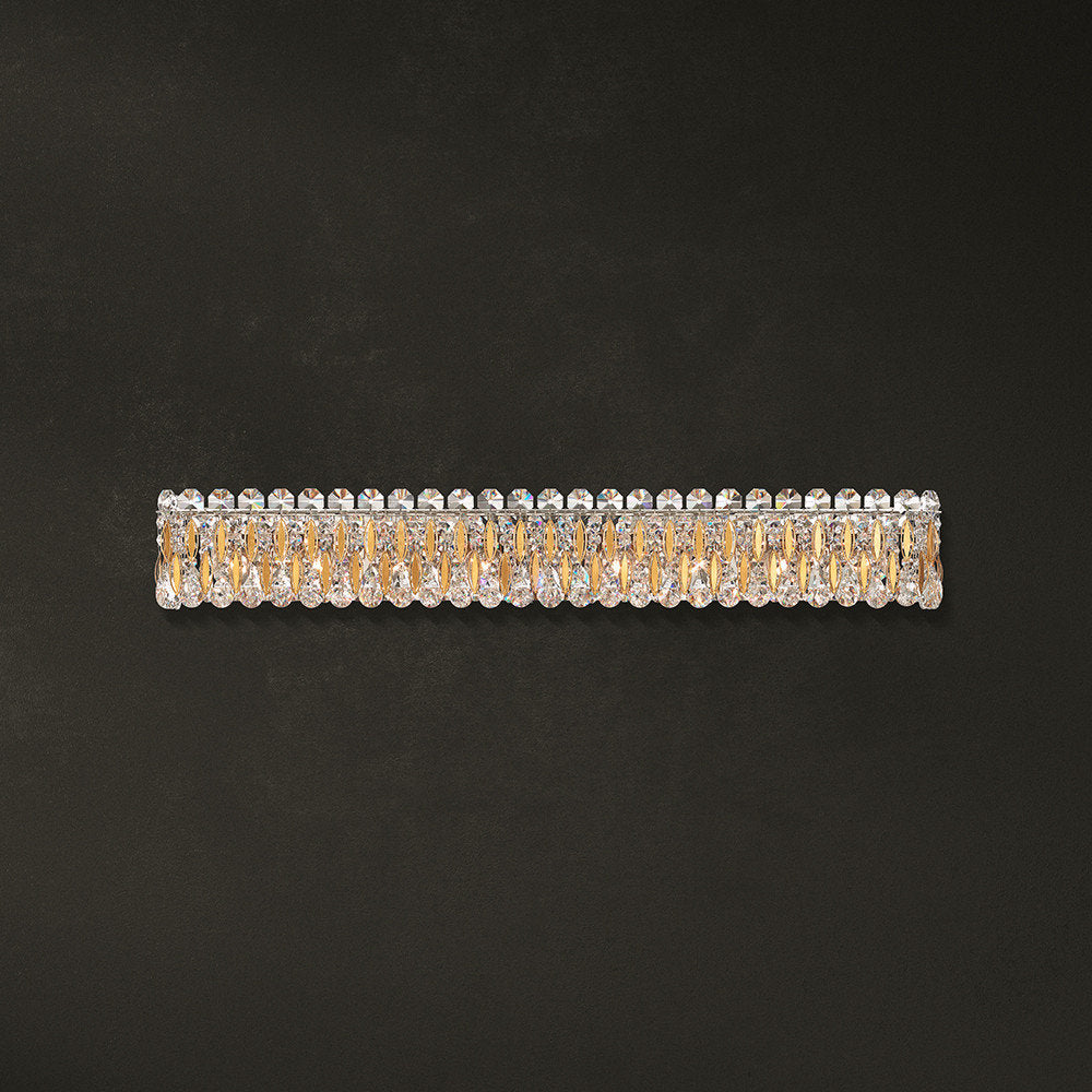 Schonbek Rs8336N-22S 8 Light Crystal Sconce, Heirloom GoldBy Schonbek
