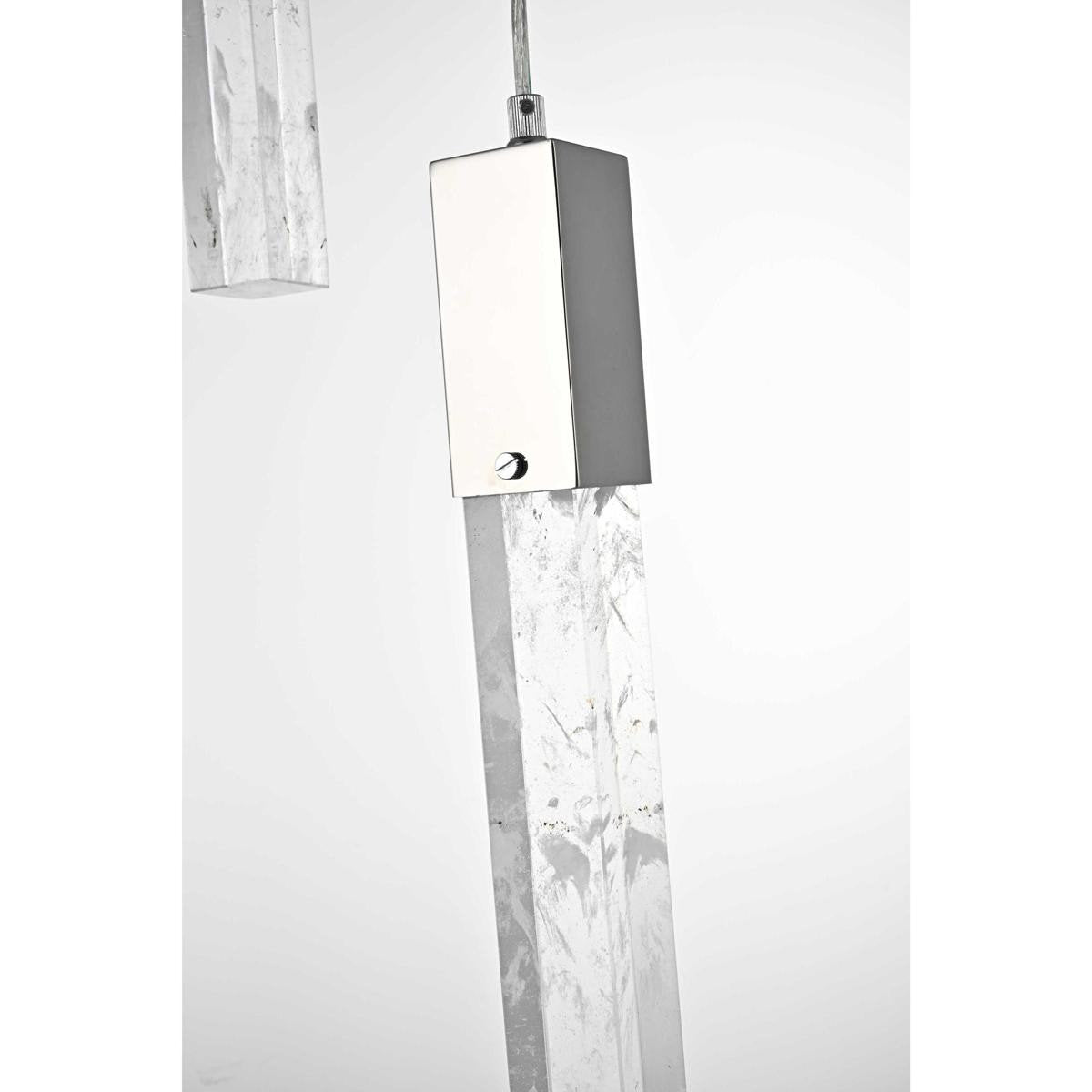 Aurora 13 Light Pendant, ChromeBy Elegant Furniture & Lighting