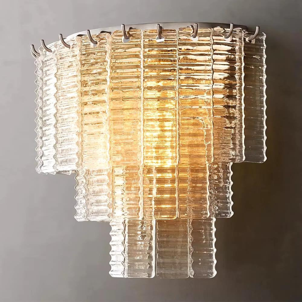 Palermo Clear Crystal Wall SconceBy MORSALE