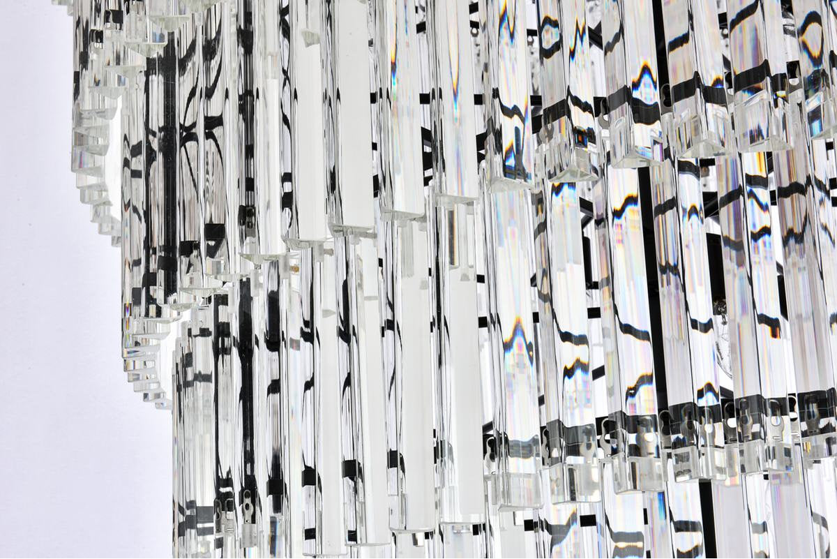 Elegant Lighting Sydney 48" Spiral Crystal ChandelierBy Elegant Furniture & Lighting