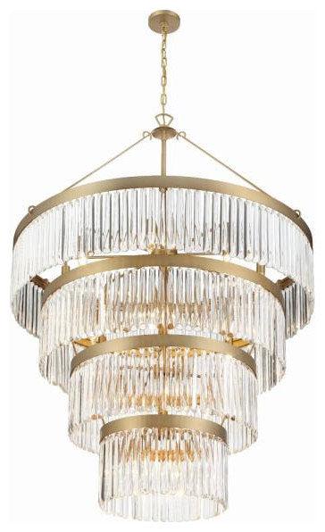 Emory 22 Light Chandelier, 55.25"Hx40"WBy Crystorama Lighting