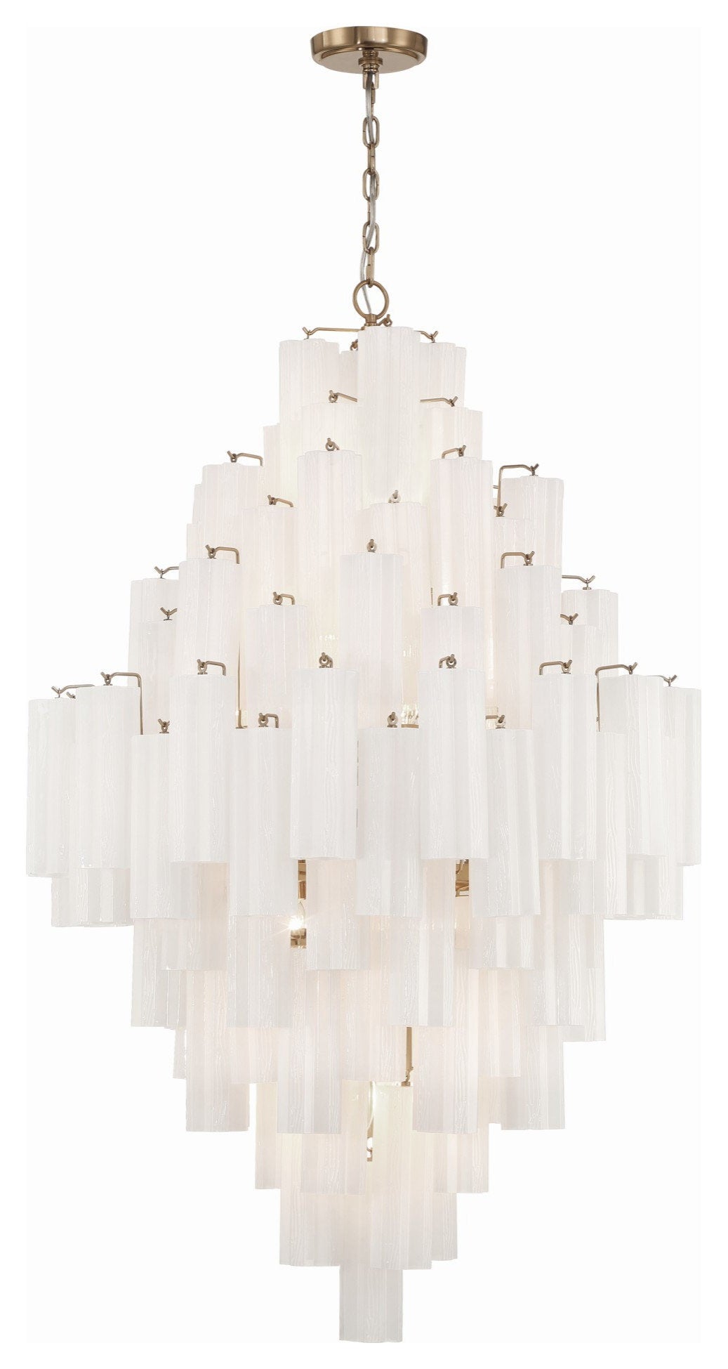 Crystorama Lighting Group ADD-319-WH Addis 20 Light 31"W Crystal - PolishedBy Crystorama Lighting