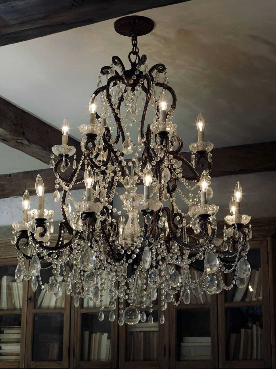 Adrianna Antiqued Gild Large ChandelierBy Ralph Lauren Home